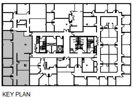 3rd floor, 55 Corporate floorplan